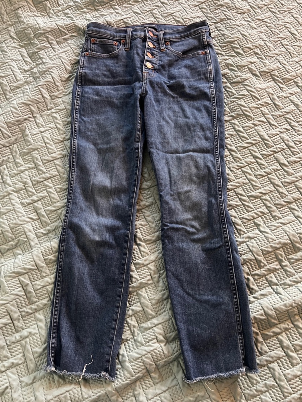 J. Crew vintage straight stretchy jeans